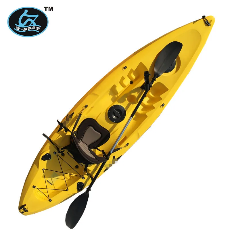 single popular fishing kayak, pedal fishing canoe for sale