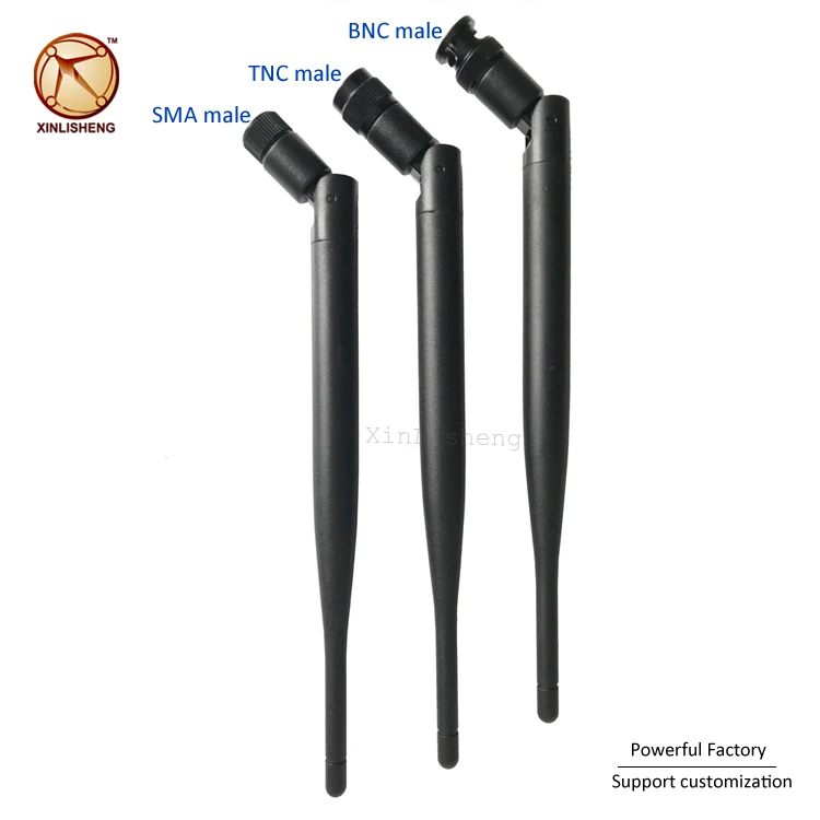 Free samples Folding SMA male 6dbi omni lte 3g gsm wifi external 4g rubber duck antenna