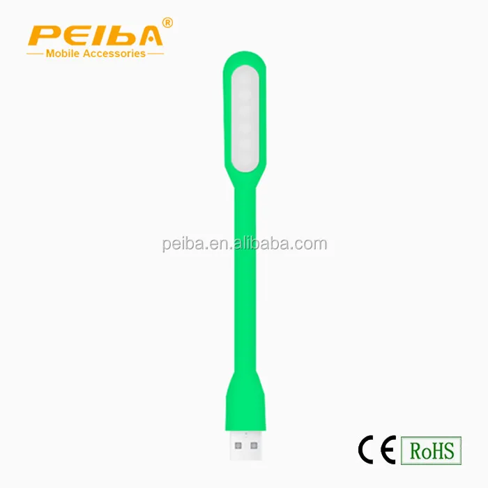 
USB LED Light Flexible Silicone 5V 1.2A USB Lamp For Power Bank Computer 