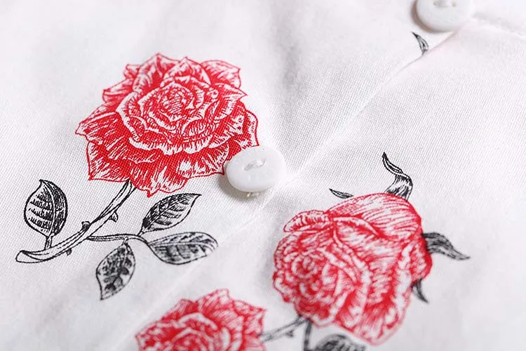  Оптовая продажа летнее платье для девочек из 100% хлопка с цветочным принтом бантом на шее и короткими рукавами оборками