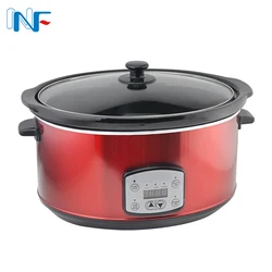 Высококачественная Роскошная кухонная посуда, мультиэлектрическая плита, промышленная профессиональная Медленная Плита