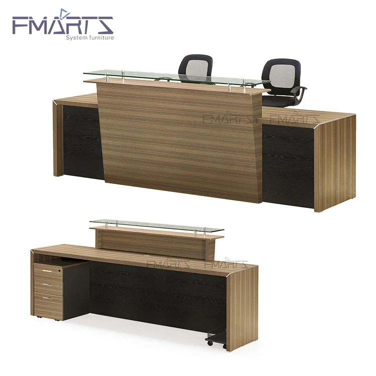 Привлекательный дизайн, роскошная стойка регистрации больничной клиники