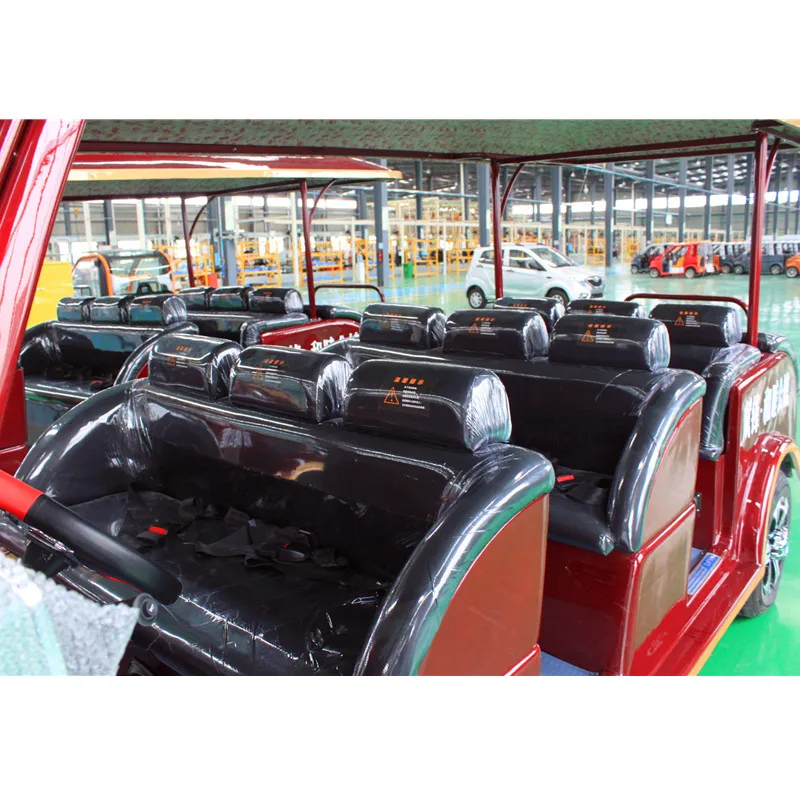 Китайский дешевый Электрический старинный мини-автомобиль на 8 или 12 мест с CE для осмотра достопримечательностей
