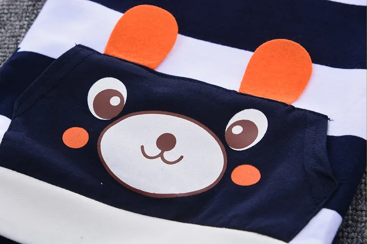 Одежда для маленьких мальчиков, оптовая продажа, красивый изящный рисунок панды, Детский бутик для мальчиков 2-6