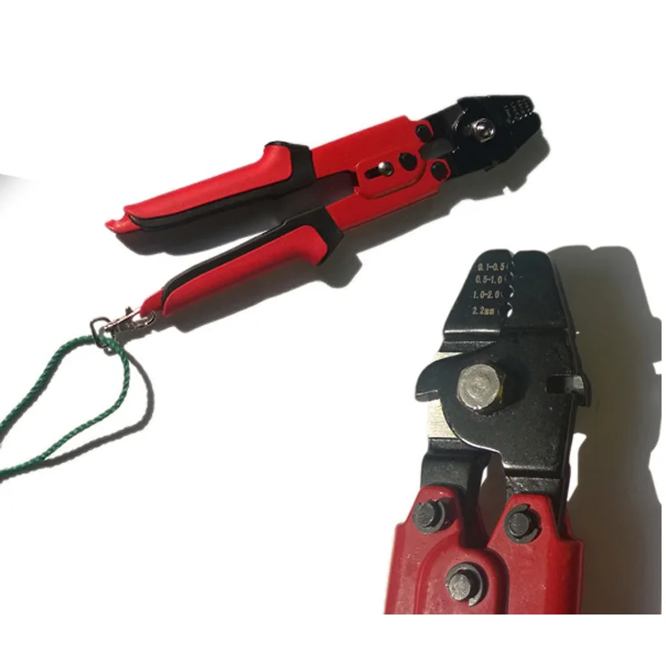 8 inch 0.5-1.6mm crimping Precision Swager Cutting Plier Tool for fishing