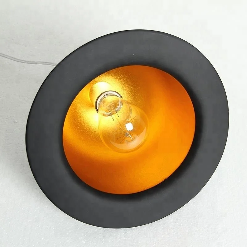 American simple hat chandelier creative chandelier black luminaire chandelier