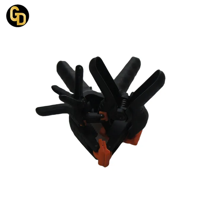 plastic nylon spring clamp plastic black spring clamp