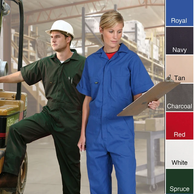 Women and Mens Company Work Uniforms Clothes Coverall Work Wear Clothing Workwear Uniform