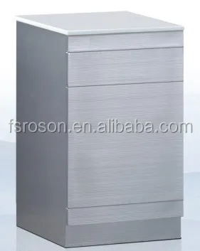 Stainless steel Mobile dental cabinet for dental clinic