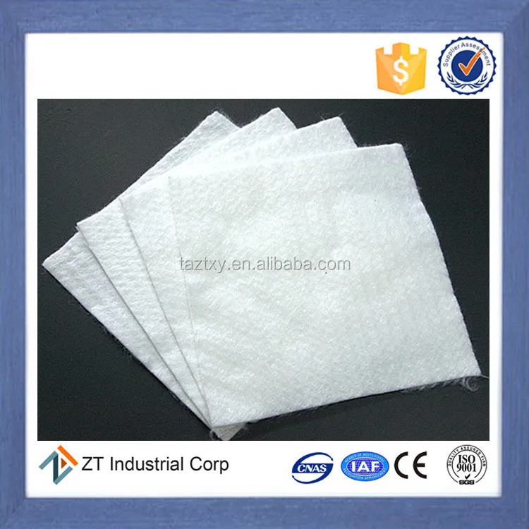 Высокопрочный нетканый геотекстиль для крыши 100-1000 г м2, низкая цена