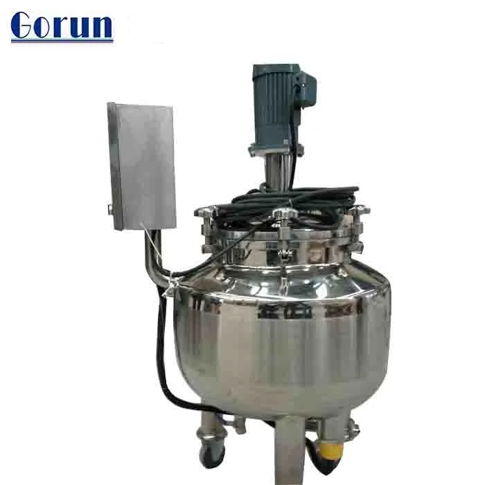 
Factory Price Of Heating Detergent Mixing Tank/Shampoo Blending Equipment/Liquid Soap Making Machine 