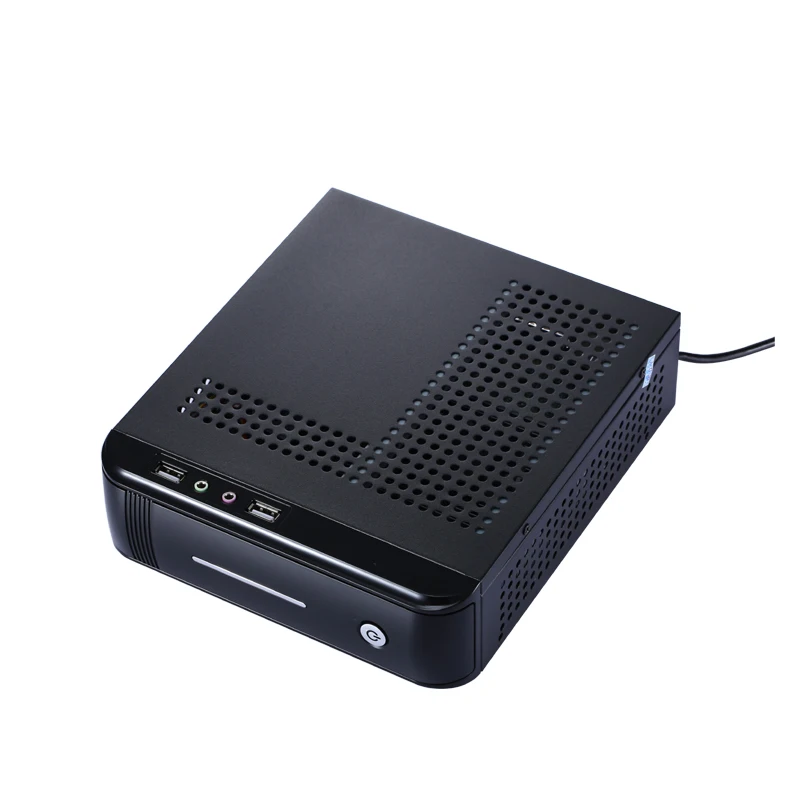 wholesale DC 12V fanless industrial mini gaming pc power on automatic boot