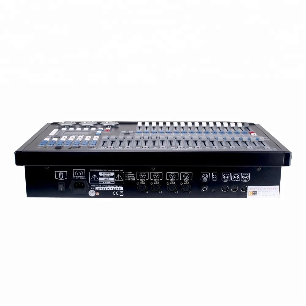 dj DMX controller 2048 channels stage light console 200 fixture&200 dimmer