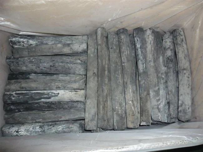 Black, White Charcoal from 100% natural hardwood charcoal