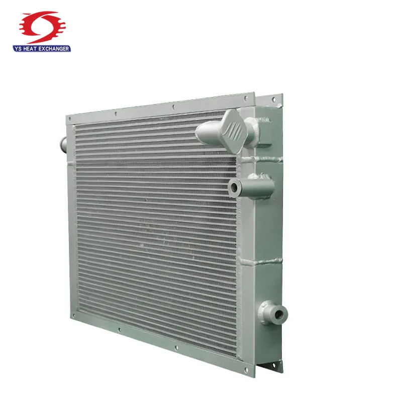Customized Bar and Plate Aluminum Air Compressor Oil Cooler