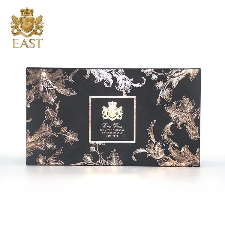 Custom Luxury Cosmetics Perfume Packaging  Box Gold Embossing Logo Brand Perfume Box For Gift,Ginseng Gift Box