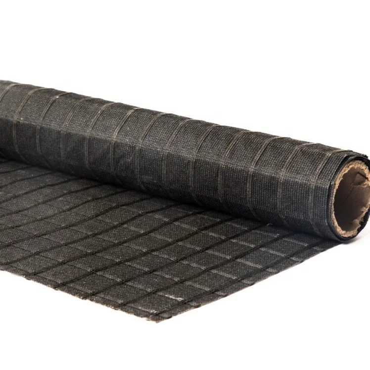 Knitted Polyester Geogrid Composite Nonwoven Geotextile For Road Paving Material