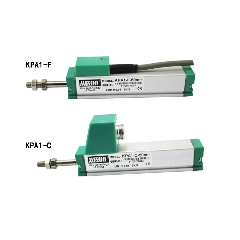 KTM-100mm Resistance liner displacement sensor 4-20mA output Long life potentiometer