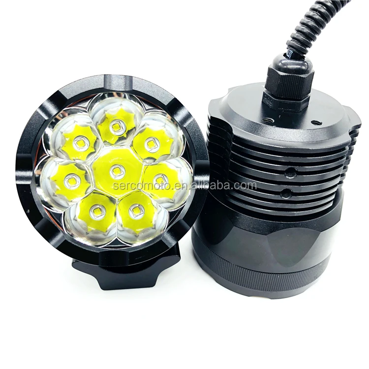 Sercomoto higtest ватт 8 светодиодных ламп дальнего света фар для KLX250S/Ниндзя ZX-6R/ER-6n /VERSYS 650/VERSYS 1000/ниндзя ZX-6R из АБС-пластика
