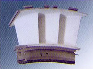 Направляющая лопатка 2-ой ступени газотурбины GE 500 МВТ