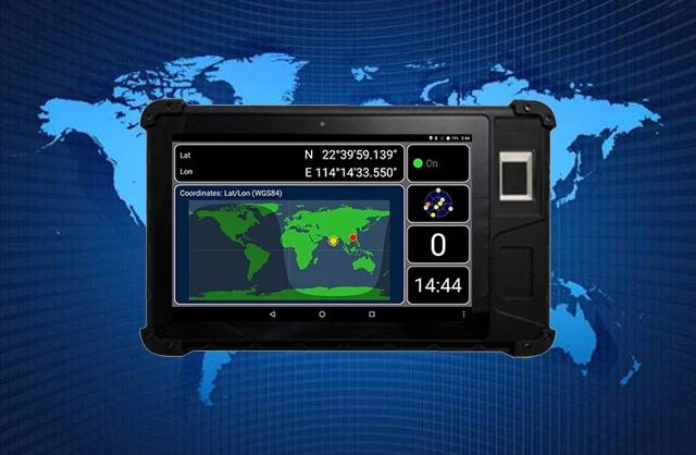 FP08W Free SDK Rugged IP65 Waterproof Windows 10 Tablet Fingerprint Machine
