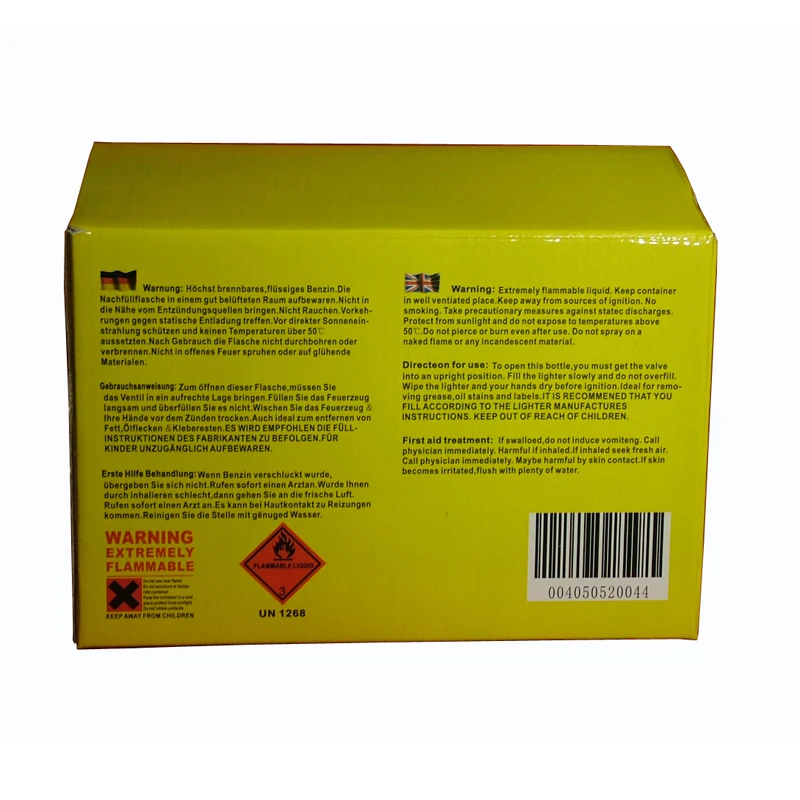 factory 125ml lighter tin can