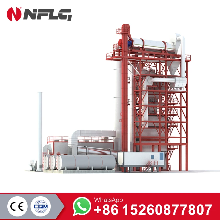 240th Asphalt Mixing Plant with coal burner