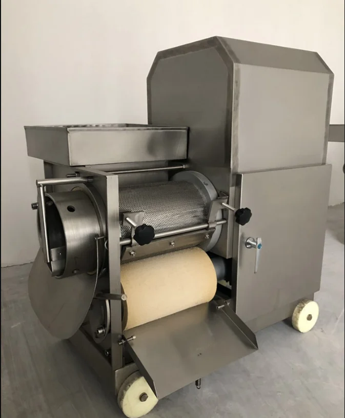 Small commercial fish meat grinder  fish skin removing machine fish meat and bone separator machine