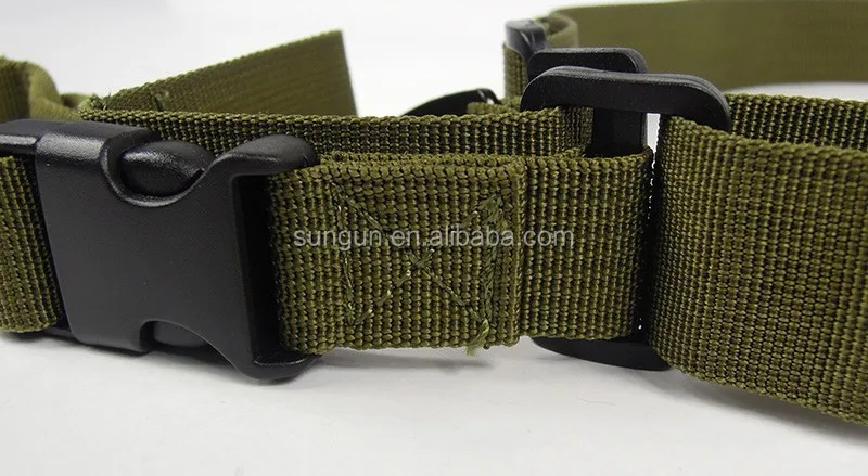 
SUNGUN SLG0014-T TAC SHIELD Universal 3 Point Combat Sling with Qrb <strong><span style=
