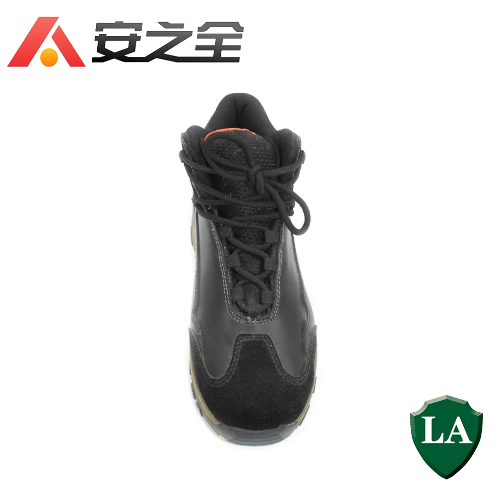 Cool Steel Toe Water-proof Slip Oil And Gas No Lace Safety Shoes
