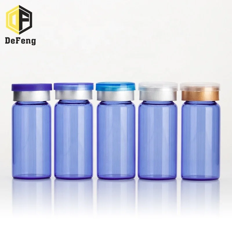 
Vial for steroids blue glass medical vials ampoule 10ml glass vial glass 