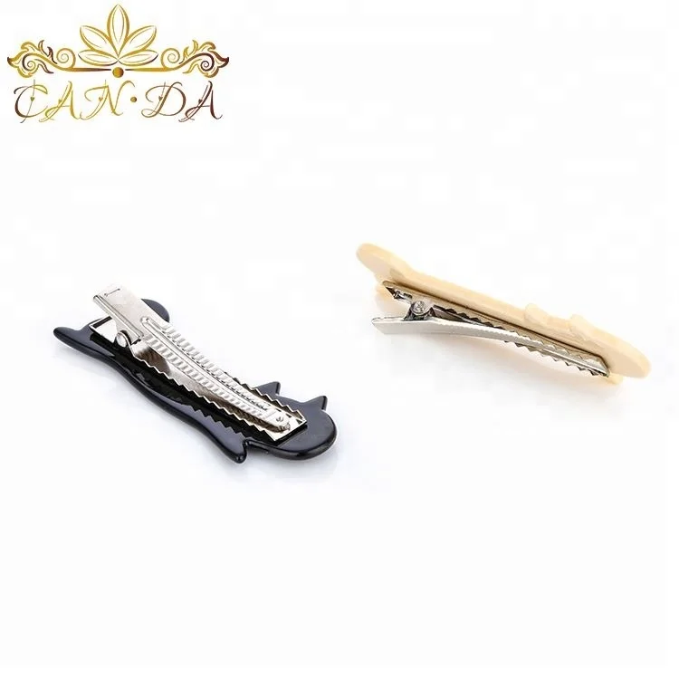 Bulk wholesale fancy hair clip lovely cat shape alligator hair clips for women