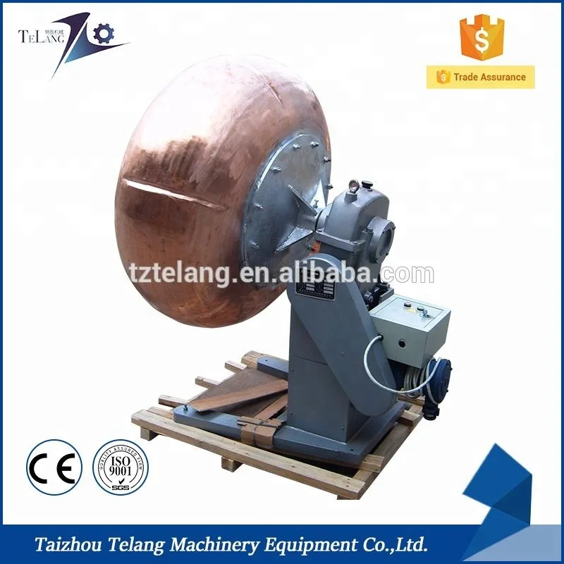Rotating electrical pellet coating machine