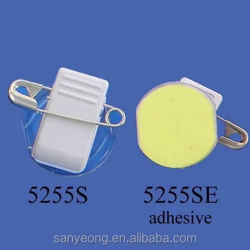 
Factory ID clip strap button badge holder clip plastic badge clip 