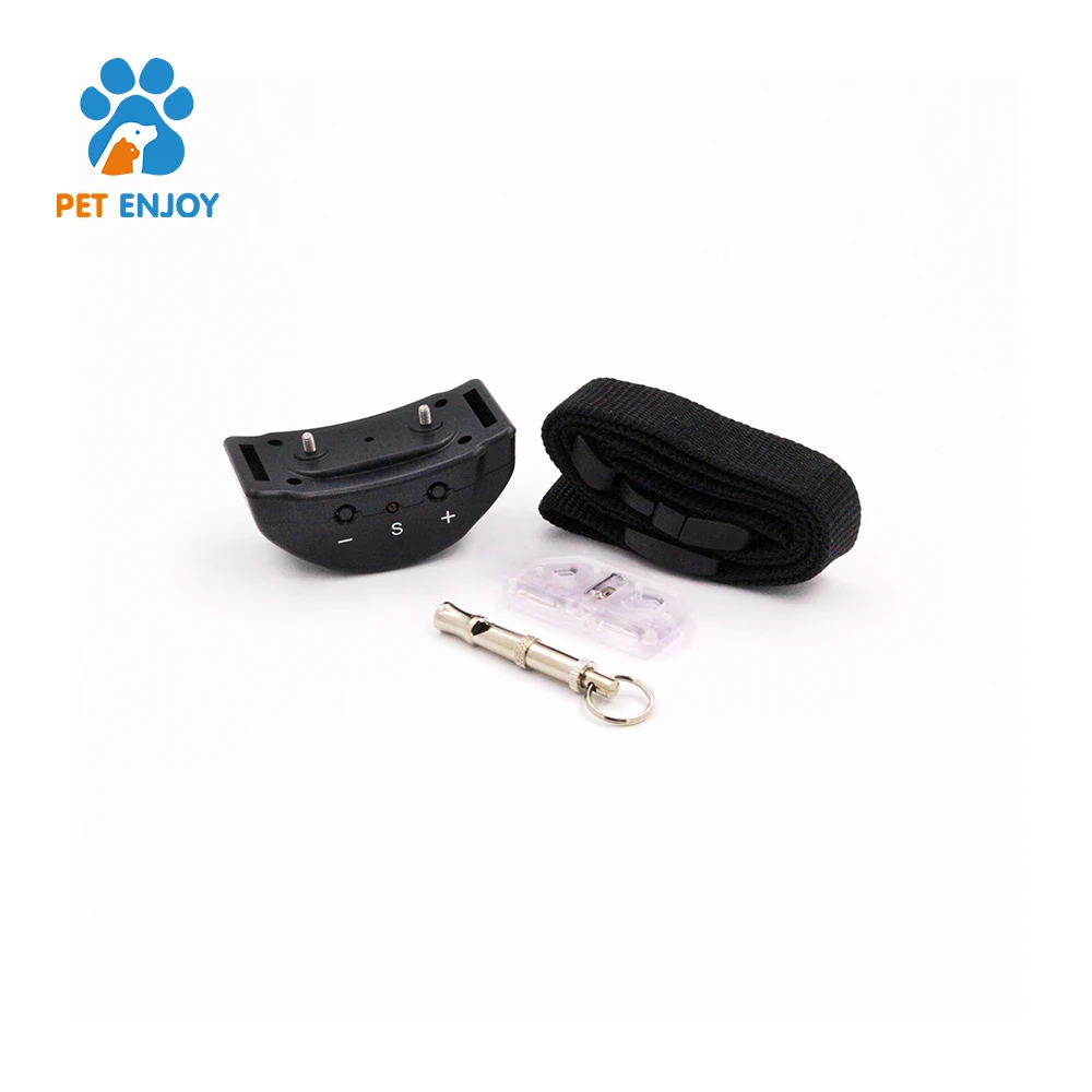 
Pet automatic adjustable trainer necklace dog training bark collar electric shock anti bark dog collar 