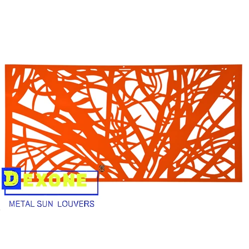 All kinds of aluminum /metal laser cut fence patterns or custom-made panels supplier