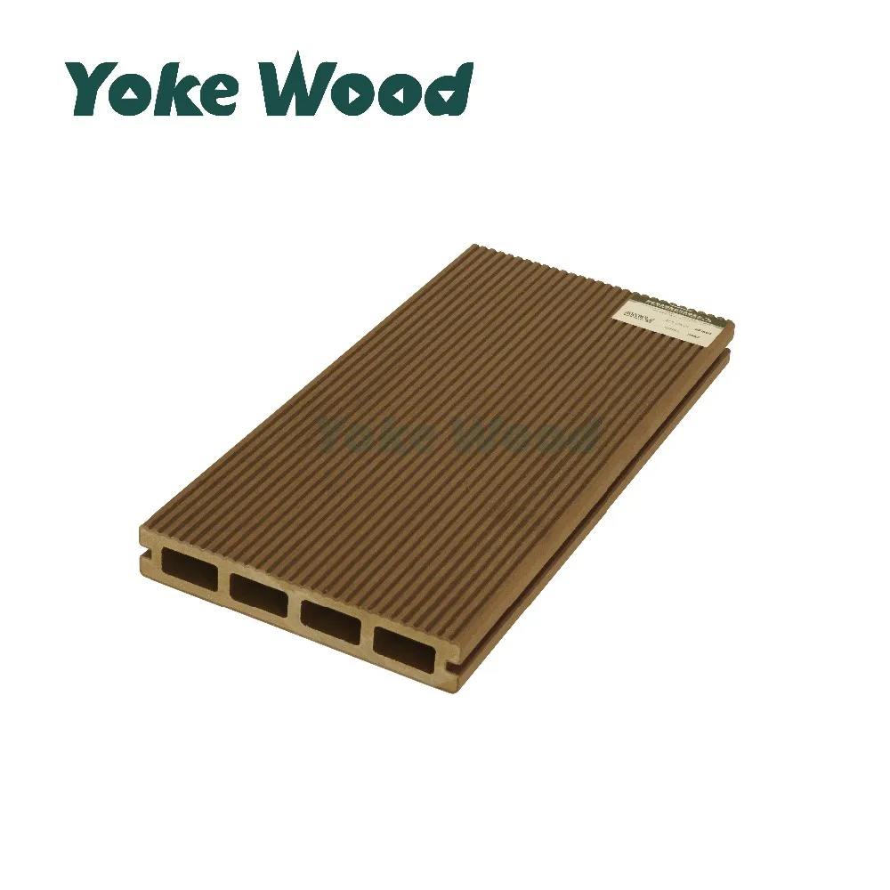 outdoor high quality low price wpc decking floor hollow solid co-extrusion wood plastic composite external