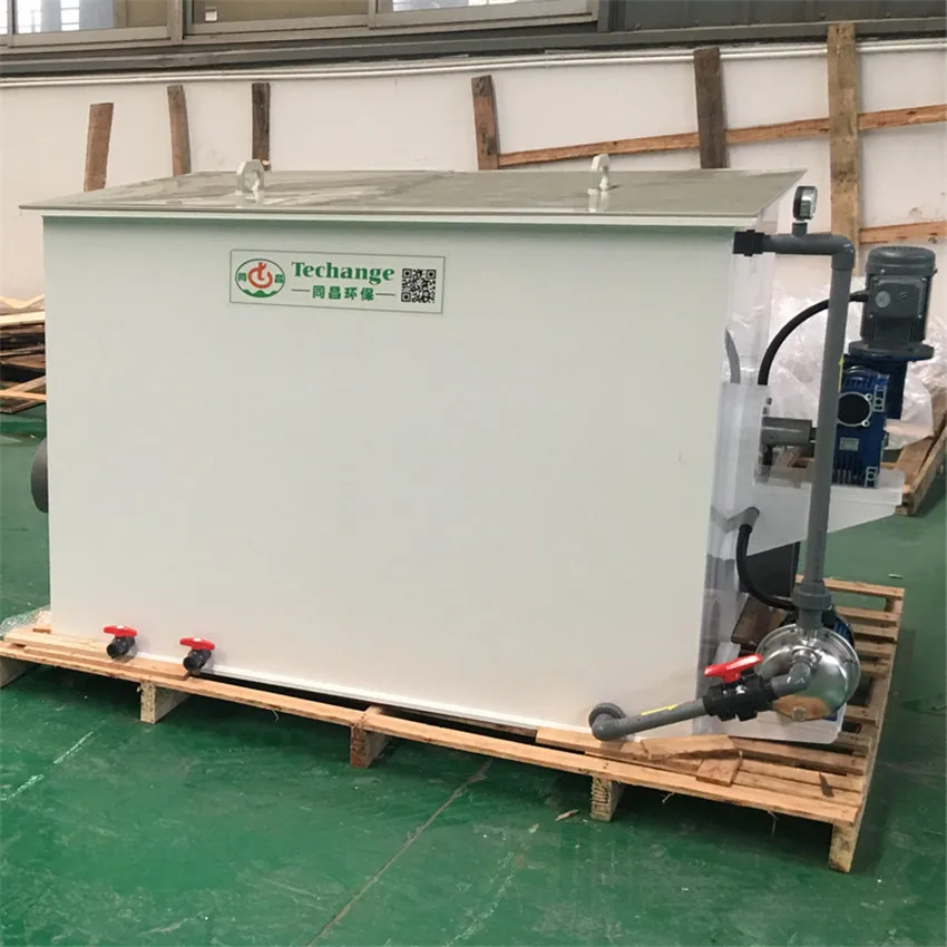 Aquaculture fish farm drum filter for water treatment plant