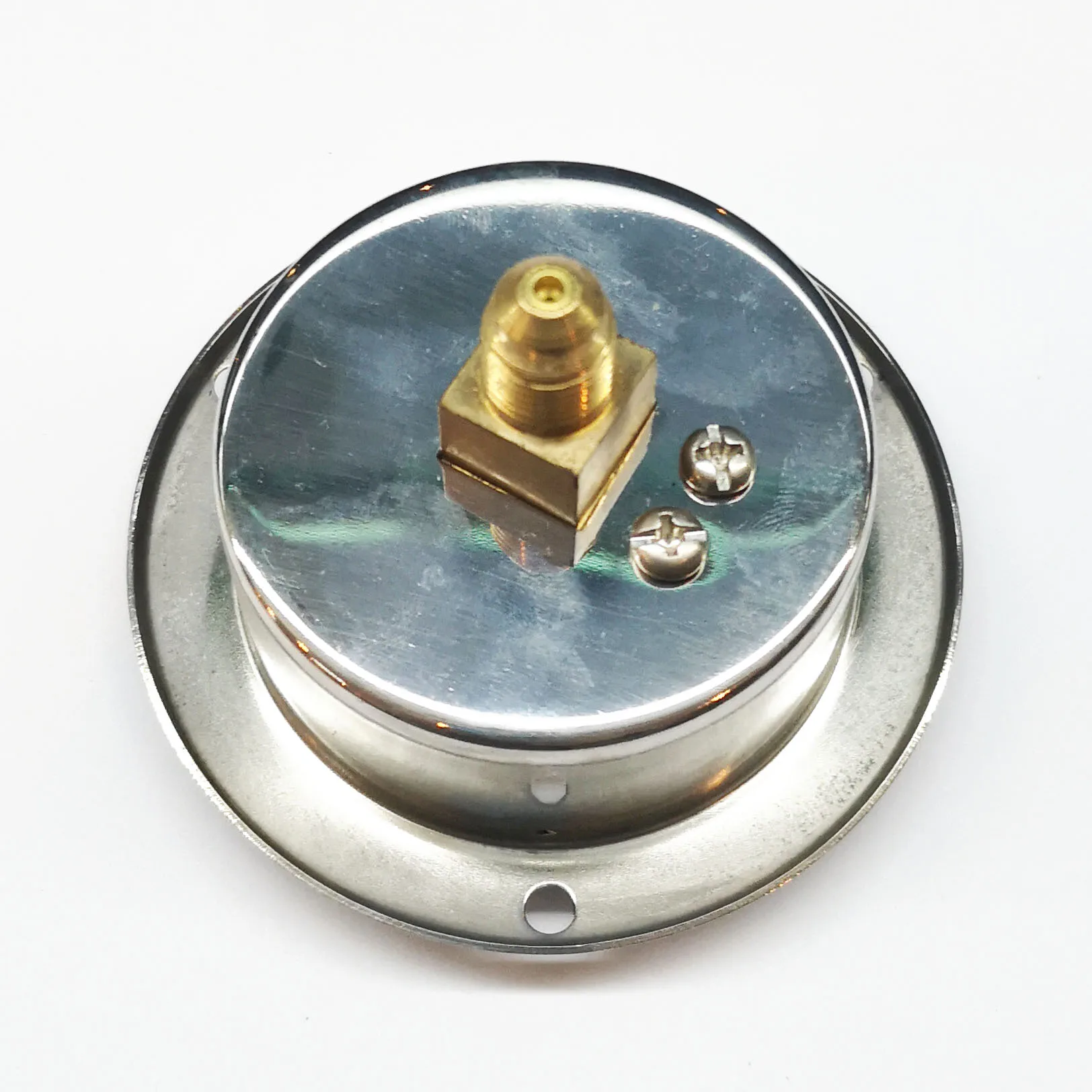 63mm 1/4SAE Factory Price Front Flange Back Mount Refrigerant Manometer  -76cmHg-0-3.5mpa r12 r22 Pressure Gauge