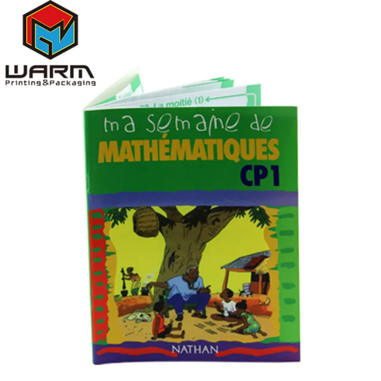 China English College Textbook Printing Low Cost Photo Book School Book