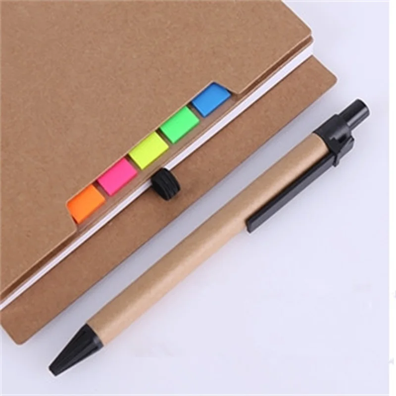Cheap wholesale a5 bulk spiral notebook with ball pen