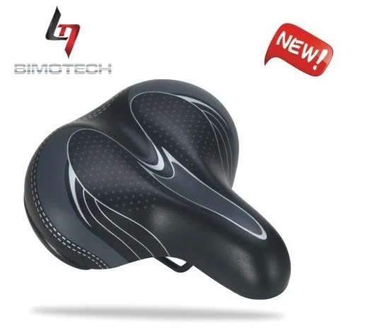 New Style Printed Spring City Comfortable Bicycle Saddle