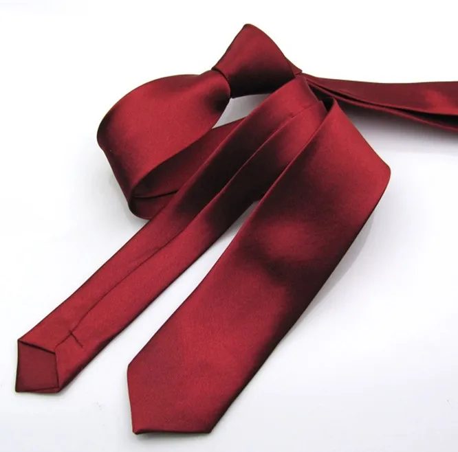 
 Галстук мужской тонкий однотонный галстук из полиэстера узкий галстук шириной 5 см/8 см модный галстук для вечеринки  