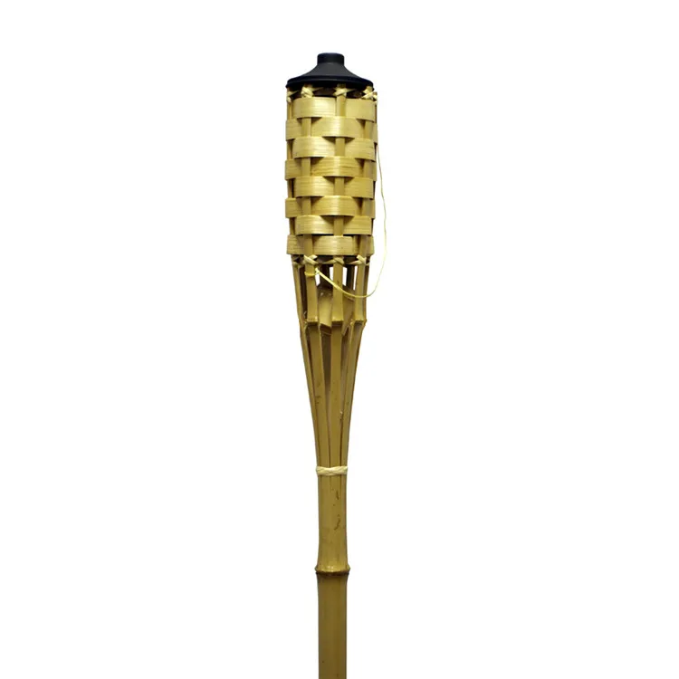 Eco-friendly Bamboo Crafts Decorative Festival Bamboo Tiki Torches