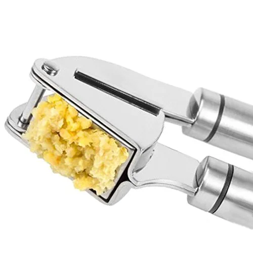 Stainless Steel Ginger Smasher Garlic Press Crusher and Mincer - Best Garlic And Garlic Press