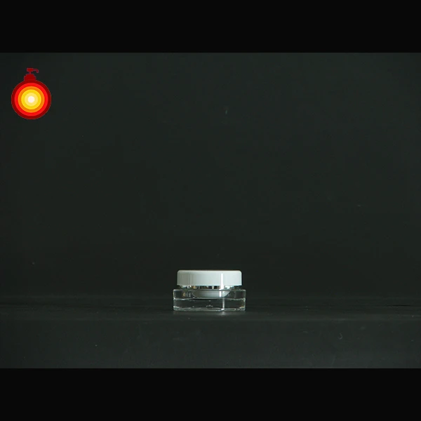 6ml ~ 120ml cosmetic plastic acrylic empty jar