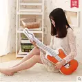 2016 Free shipping Creative personality guitar pillow plush pillow cartoon holiday gifts Stuffed Plush Plants