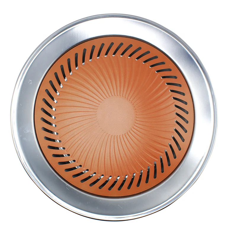 Korean Smokeless Charcoal BBQ Grill pan