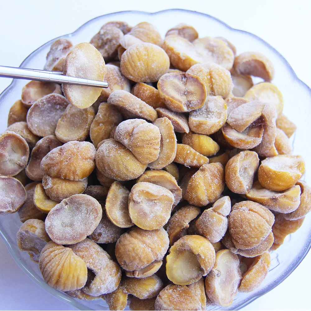 organic frozen kuancheng chestnuts natural broken