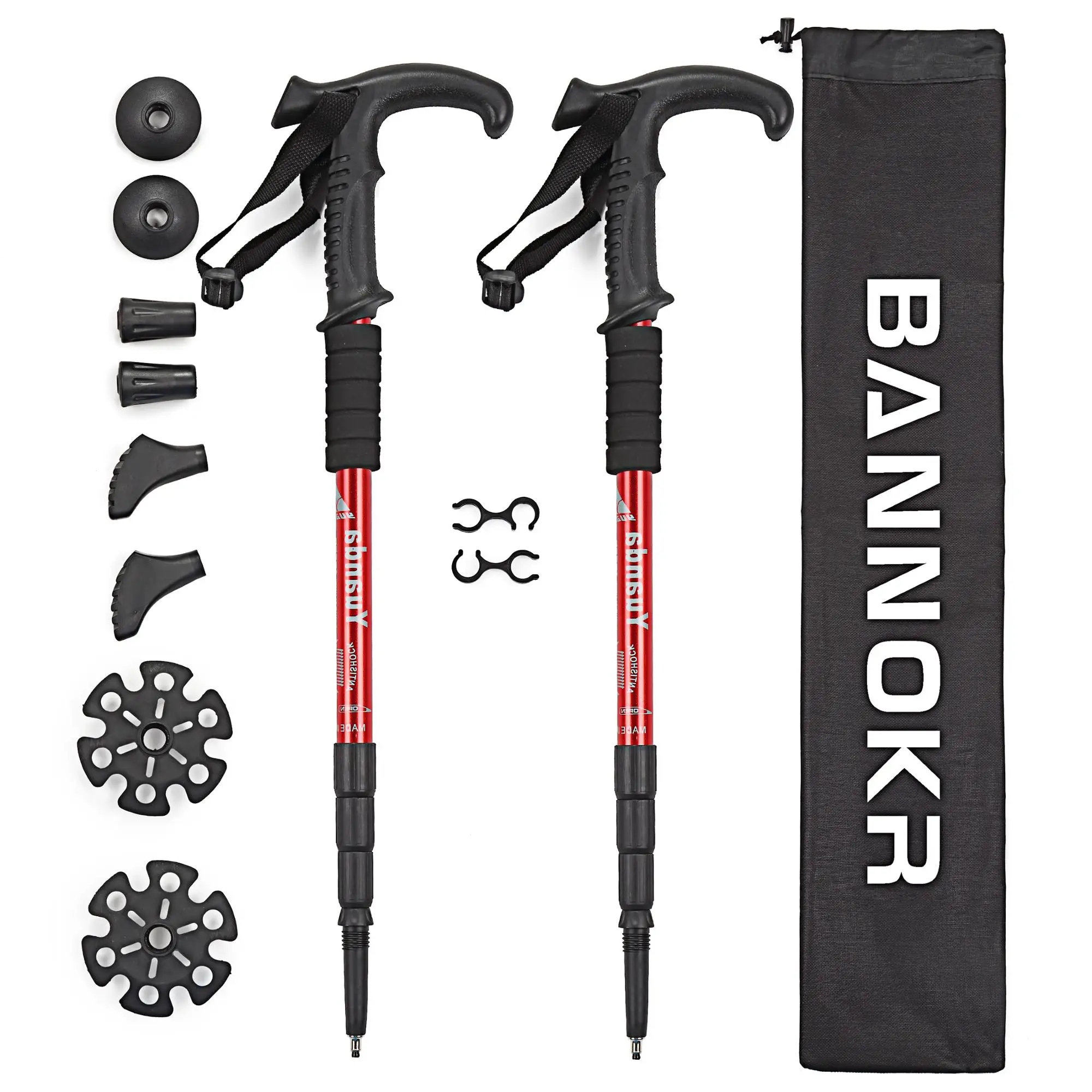 
Old people canes aluminum alloy self defense walking sticks 